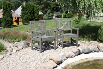 Olivo Utefåtölj - Grå - Utemöbler & utemiljö - Utestol & trädgårdsstol - Utefåtölj & loungefåtölj