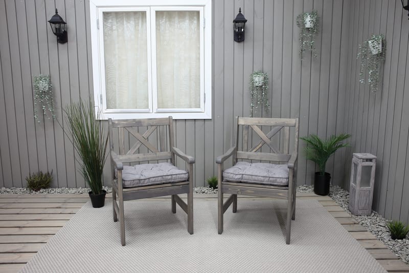 Olivo Utefåtölj - Grå - Utemöbler & utemiljö - Utestol & trädgårdsstol - Utefåtölj & loungefåtölj