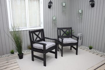 Olivo Utefåtölj - Svart - Utemöbler & utemiljö - Utestol & trädgårdsstol - Utefåtölj & loungefåtölj