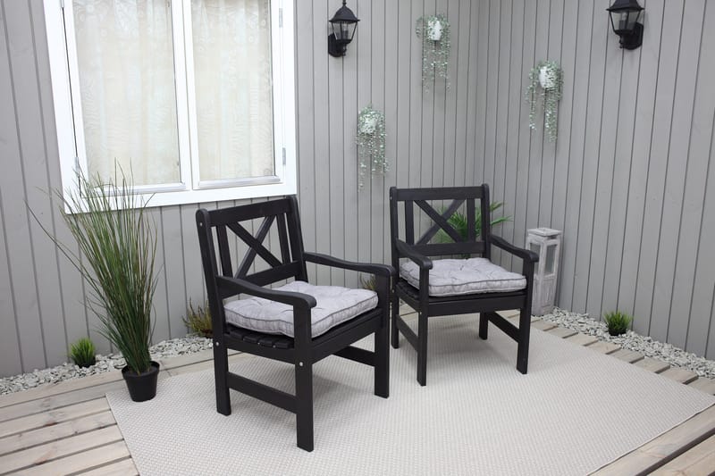 Olivo Utefåtölj - Svart - Utemöbler & utemiljö - Utestol & trädgårdsstol - Utefåtölj & loungefåtölj