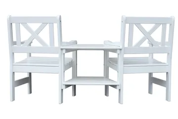 Olivo Utefåtölj - Vit - Utemöbler & utemiljö - Utestol & trädgårdsstol - Utefåtölj & loungefåtölj