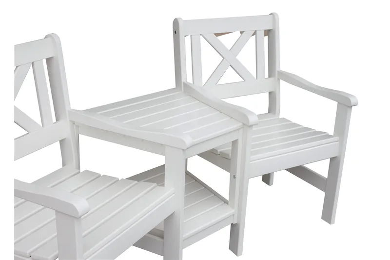 Olivo Utefåtölj - Vit - Utemöbler & utemiljö - Utestol & trädgårdsstol - Utefåtölj & loungefåtölj