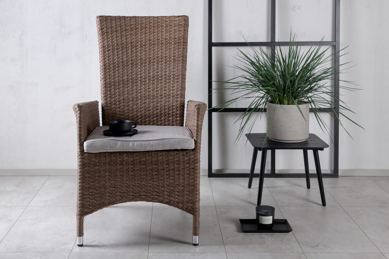 Padova Reclinerstol Utomhus Brun - Venture Home - Utemöbler & utemiljö - Utestol & trädgårdsstol - Utefåtölj & loungefåtölj