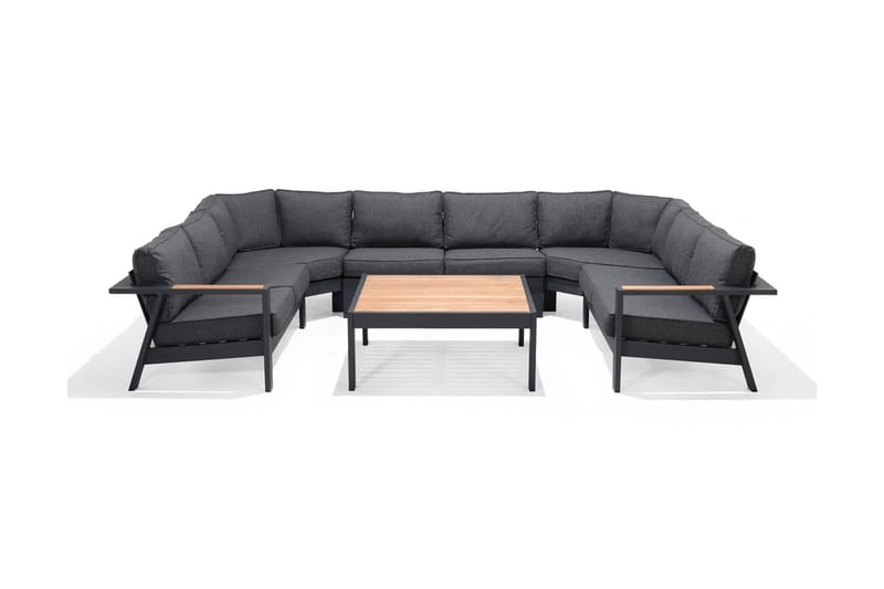 Palau HörnUtefåtölj - Grå - Utemöbler & utemiljö - Utestol & trädgårdsstol - Utefåtölj & loungefåtölj