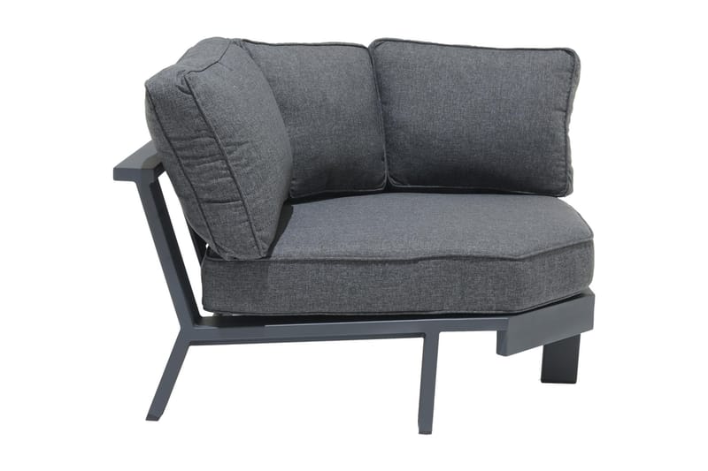 Palau HörnUtefåtölj - Grå - Utemöbler & utemiljö - Utestol & trädgårdsstol - Utefåtölj & loungefåtölj