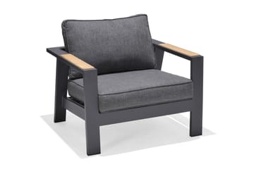 Palau Utefåtölj - Grå - Utemöbler & utemiljö - Utestol & trädgårdsstol - Utefåtölj & loungefåtölj