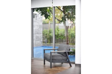 Palau Utefåtölj - Grå - Utemöbler & utemiljö - Utestol & trädgårdsstol - Utefåtölj & loungefåtölj