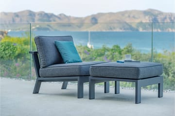 Palau Utefåtölj - Grå - Utemöbler & utemiljö - Utestol & trädgårdsstol - Utefåtölj & loungefåtölj