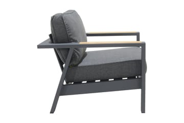 Palau Utefåtölj - Grå - Utemöbler & utemiljö - Utestol & trädgårdsstol - Utefåtölj & loungefåtölj
