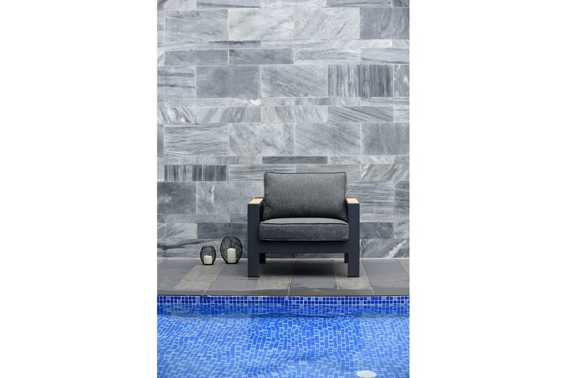 Palau Utefåtölj - Grå - Utemöbler & utemiljö - Utestol & trädgårdsstol - Utefåtölj & loungefåtölj