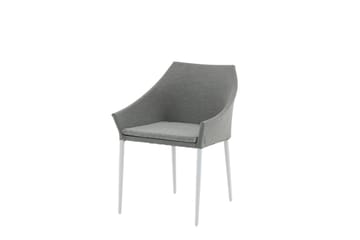 Spoga Utefåtölj - Vit/Ljusgrå - Utemöbler & utemiljö - Utestol & trädgårdsstol - Utefåtölj & loungefåtölj