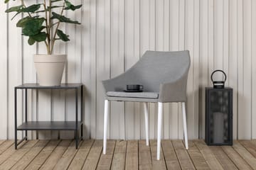 Spoga Utefåtölj - Vit/Ljusgrå - Utemöbler & utemiljö - Utestol & trädgårdsstol - Utefåtölj & loungefåtölj