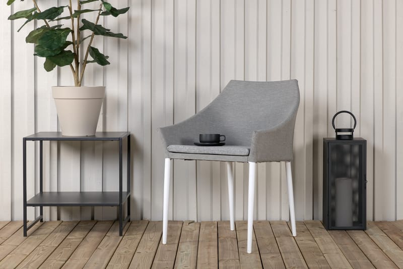 Spoga Utefåtölj - Vit/Ljusgrå - Utemöbler & utemiljö - Utestol & trädgårdsstol - Utefåtölj & loungefåtölj