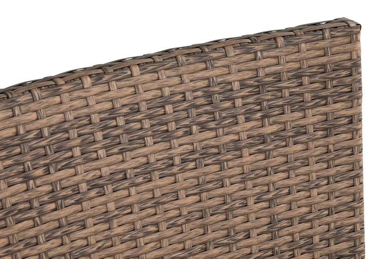 Thor Lyx Utefåtölj med Armledare - Loungefåtölj för Utemöbler i Konstrotting - Brun - Utemöbler & utemiljö - Utestol & trädgårdsstol - Utefåtölj & loungefåtölj