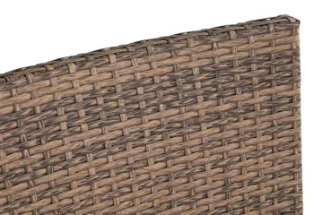 Thor Lyx Utefåtölj med Armledare - Loungefåtölj för Utemöbler i Konstrotting - Brun - Utemöbler & utemiljö - Utestol & trädgårdsstol - Utefåtölj & loungefåtölj