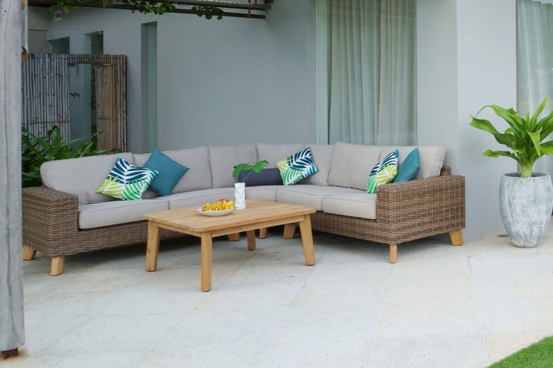 Utefåtölj Bahamas - Beige - Utemöbler & utemiljö - Utestol & trädgårdsstol - Utefåtölj & loungefåtölj