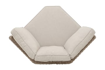 Utefåtölj Bahamas - Beige - Utemöbler & utemiljö - Utestol & trädgårdsstol - Utefåtölj & loungefåtölj