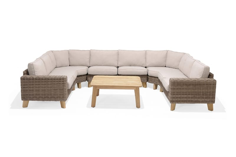 Utefåtölj Bahamas - Beige - Utemöbler & utemiljö - Utestol & trädgårdsstol - Utefåtölj & loungefåtölj