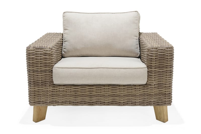 Utefåtölj Bahamas - Beige - Utemöbler & utemiljö - Utestol & trädgårdsstol - Utefåtölj & loungefåtölj