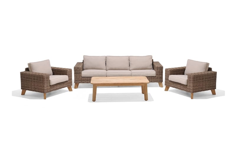 Utefåtölj Bahamas - Beige - Utemöbler & utemiljö - Utestol & trädgårdsstol - Utefåtölj & loungefåtölj