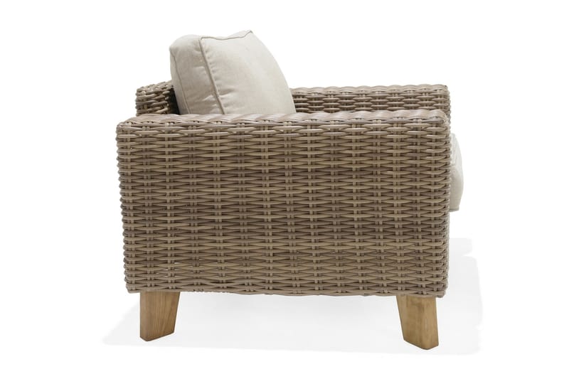 Utefåtölj Bahamas - Beige - Utemöbler & utemiljö - Utestol & trädgårdsstol - Utefåtölj & loungefåtölj