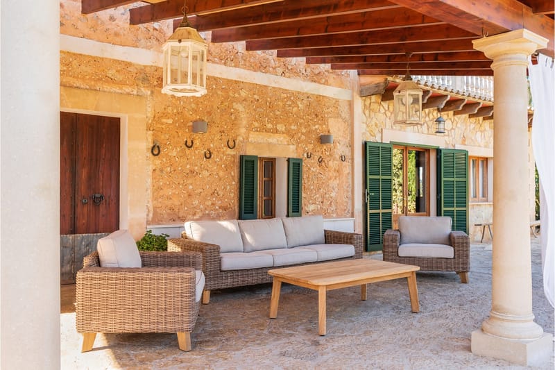 Utefåtölj Bahamas - Beige - Utemöbler & utemiljö - Utestol & trädgårdsstol - Utefåtölj & loungefåtölj
