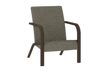Utefåtölj Grå 2-pack - Dorel Home - Utemöbler & utemiljö - Utestol & trädgårdsstol - Utefåtölj & loungefåtölj