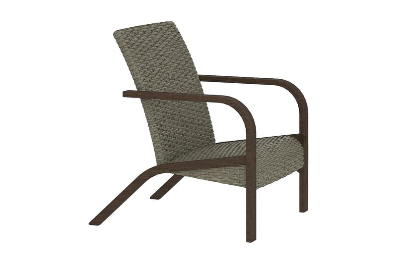 Utefåtölj Grå 2-pack - Dorel Home - Utemöbler & utemiljö - Utestol & trädgårdsstol - Utefåtölj & loungefåtölj
