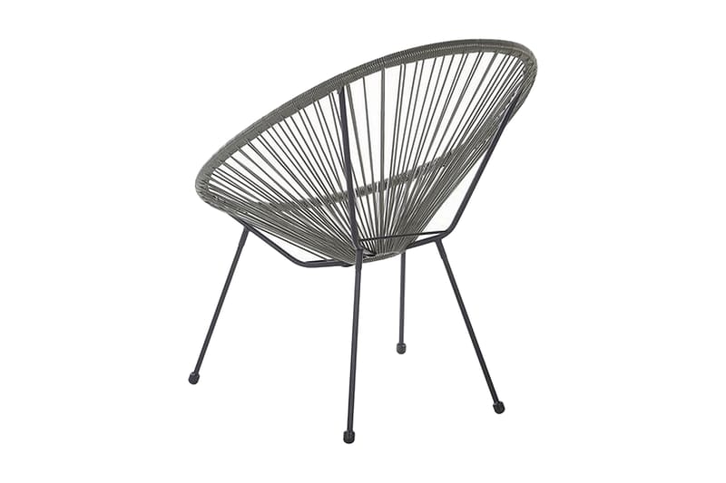 Utestol Cayaco 2-pack - Konstrotting/Mörkgrå - Utemöbler & utemiljö - Utestol & trädgårdsstol - Utefåtölj & loungefåtölj