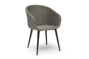 Utestol Hillerstorp Valletta 2-pack - Konstrotting/Grå - Utemöbler & utemiljö - Utestol & trädgårdsstol - Utefåtölj & loungefåtölj