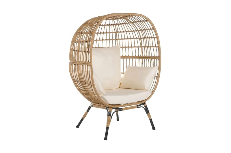 Utestol rotting natur/beige VEROLI