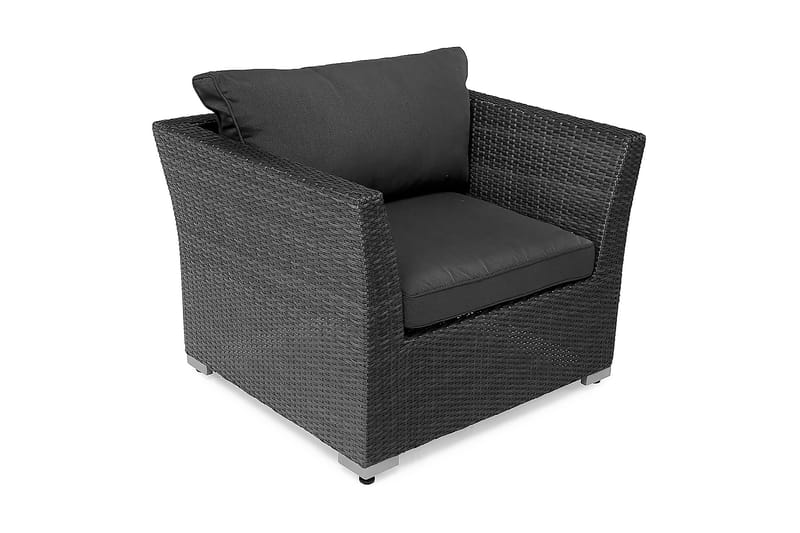 Wisconsin Chair Module - Svart - Utefåtölj & loungefåtölj - Loungestol utomhus