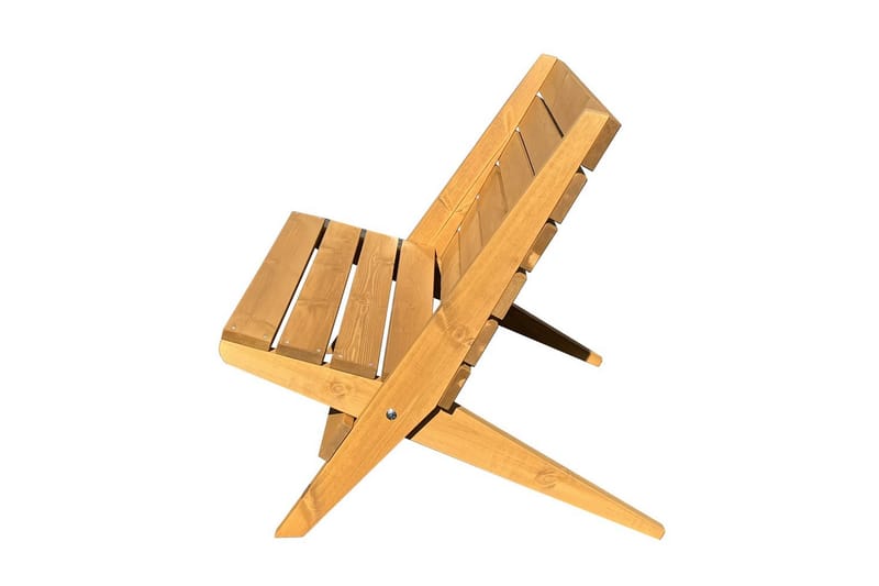 Utestol EcoFurn Granny Double Furu Oljad Natur - Natur - Utemöbler & utemiljö - Utestol & trädgårdsstol - Utefåtölj & loungef�åtölj