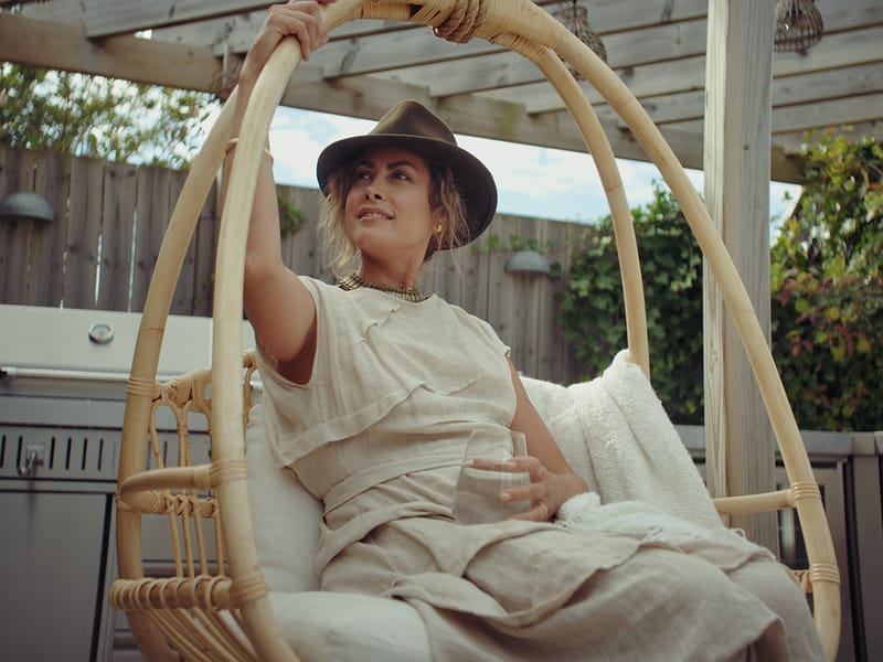 Vilfåtölj Hillerstorp Alva - Natur - Utemöbler & utemiljö - Utestol & trädgårdsstol - Hängfåtölj & hängstol utomhus