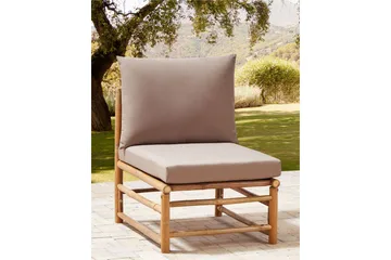 Villa Castelli Utefåtölj - Ljusbrun/Beige - Utemöbler & utemiljö - Utestol & trädgårdsstol - Utefåtölj & loungefåtölj