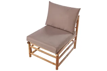 Villa Castelli Utefåtölj - Ljusbrun/Beige - Utemöbler & utemiljö - Utestol & trädgårdsstol - Utefåtölj & loungefåtölj