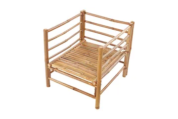 Villa Castelli Utefåtölj - Vit/Ljusbrun - Utemöbler & utemiljö - Utestol & trädgårdsstol - Utefåtölj & loungefåtölj