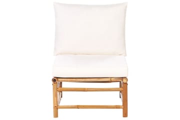 Villa Castelli Utefåtölj - Vit/Ljusbrun - Utemöbler & utemiljö - Utestol & trädgårdsstol - Utefåtölj & loungefåtölj