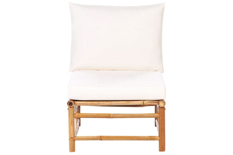 Villa Castelli Utefåtölj - Vit/Ljusbrun - Utemöbler & utemiljö - Utestol & trädgårdsstol - Utefåtölj & loungefåtölj