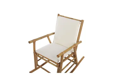 Vonsha Gungstol utomhus - Vit/Ljusbrun - Utemöbler & utemiljö - Utestol & trädgårdsstol - Gungstol utomhus