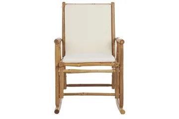 Vonsha Gungstol utomhus - Vit/Ljusbrun - Utemöbler & utemiljö - Utestol & trädgårdsstol - Gungstol utomhus