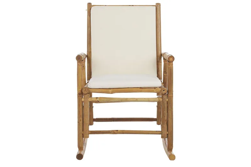 Vonsha Gungstol utomhus - Vit/Ljusbrun - Utemöbler & utemiljö - Utestol & trädgårdsstol - Gungstol utomhus