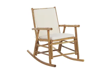 Vonsha Gungstol utomhus - Vit/Ljusbrun - Utemöbler & utemiljö - Utestol & trädgårdsstol - Gungstol utomhus