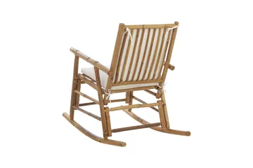 Vonsha Gungstol utomhus - Vit/Ljusbrun - Utemöbler & utemiljö - Utestol & trädgårdsstol - Gungstol utomhus