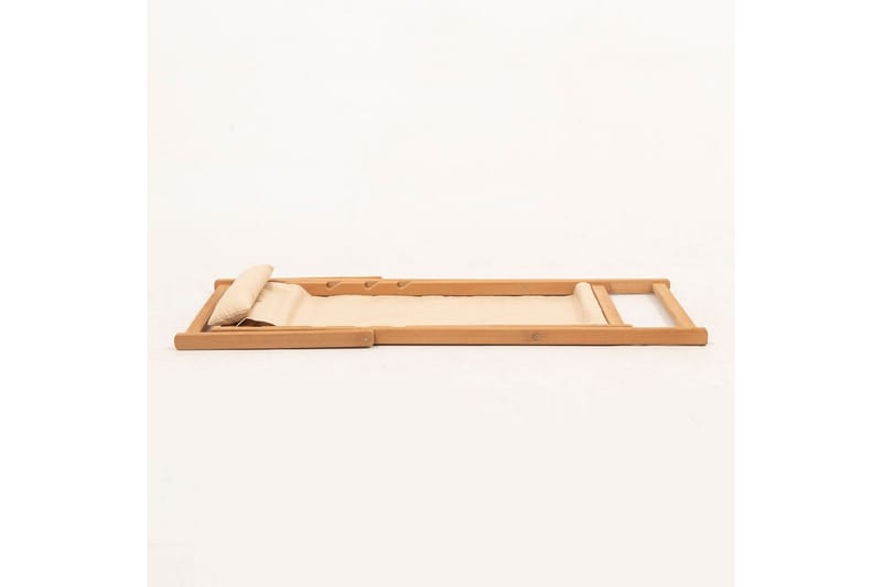 Zarith Solstol 59x44 cm - Cremevit - Utemöbler & utemiljö - Utestol & trädgårdsstol - Solstol