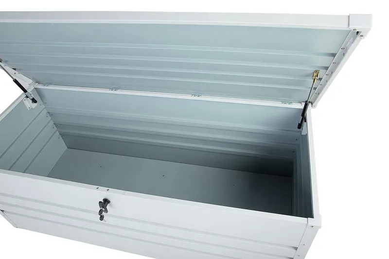 Cebrosa Dynlåda 165 cm - Vit - Utemöbler & utemiljö - Utomhusförvaring - Dynförvaring - Dynbox & dynlåda