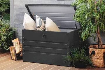 Cebrosa Dynlåda 61|100|62 cm - Grå - Utemöbler & utemiljö - Utomhusförvaring - Dynförvaring - Dynbox & dynlåda