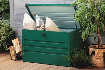 Cebrosa Dynlåda 62|100|64 cm - Grön - Utemöbler & utemiljö - Utomhusförvaring - Dynförvaring - Dynbox & dynlåda