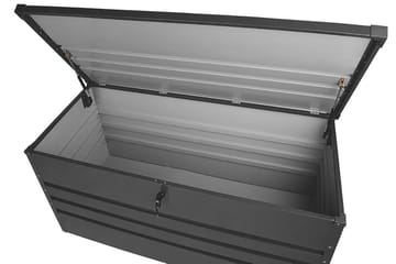 Cebrosa Dynlåda 62|132|64 cm - Svart/Grå - Utemöbler & utemiljö - Utomhusförvaring - Dynförvaring - Dynbox & dynlåda