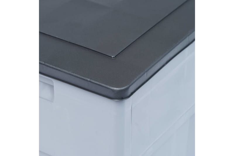 Dynbox 320 liter grå svart - Grå - Dynbox & dynlåda